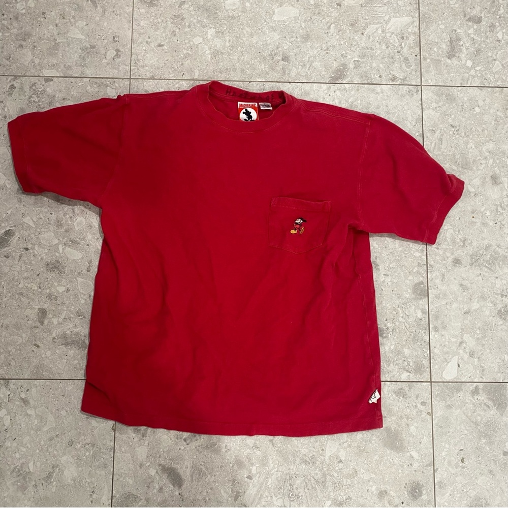 Classic Red Short Sleeve Tee